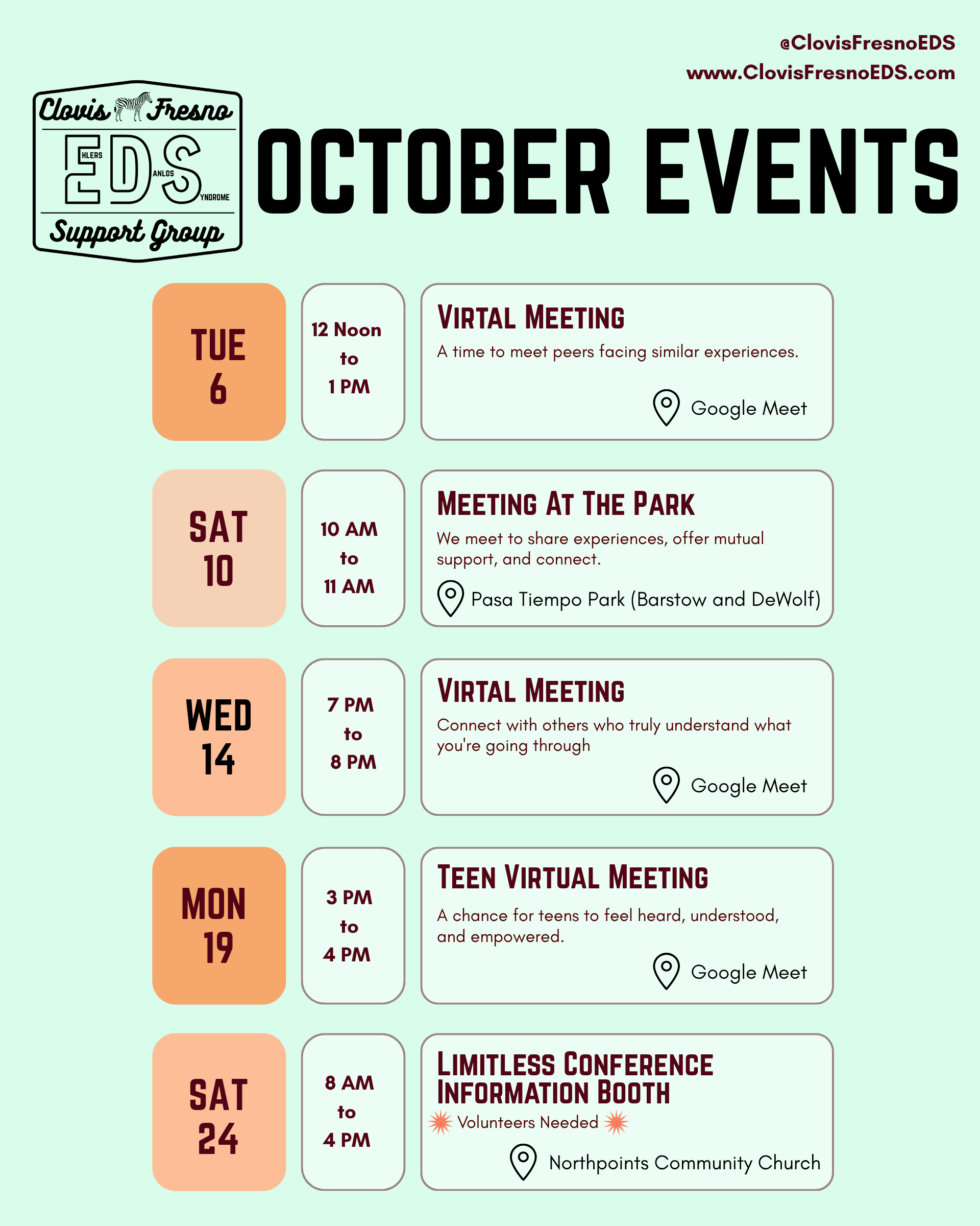 blue and yellow school activities calendar of events sticky notes poster 2